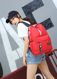 Fashion trend backpack backpack for men and women junior high school high school student bag large capacity korean version of th