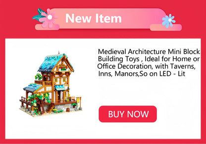 Famous Big Ben Micro Mini Building Blocks Crafted Replica, Leisure and Entertainment Toys Adult Construction Bricks Decoration
