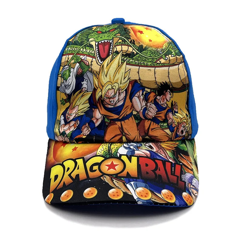 Dragon Ball Z Caps Goku Baseball Cap Summer Sun Hat Parent-child Cartoon Anime Outdoor Sports Sun Visor Birthday Present Apparel