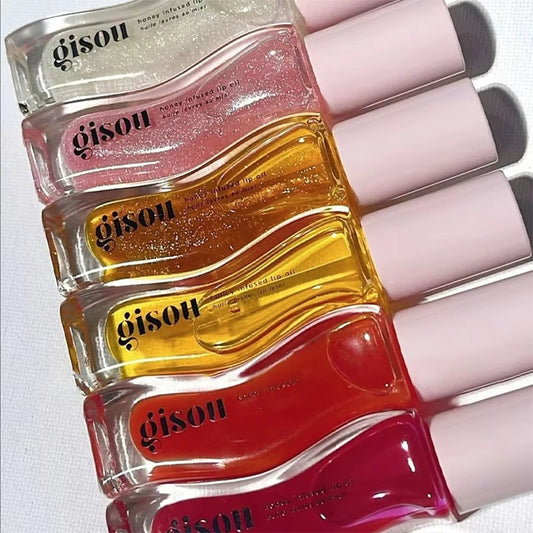 Gisou INS Popular Moisturizing Lip Balm Original Lip Oil Care of the Lip Benetint for Lips Plumping Exfoliating Cherry Gloss