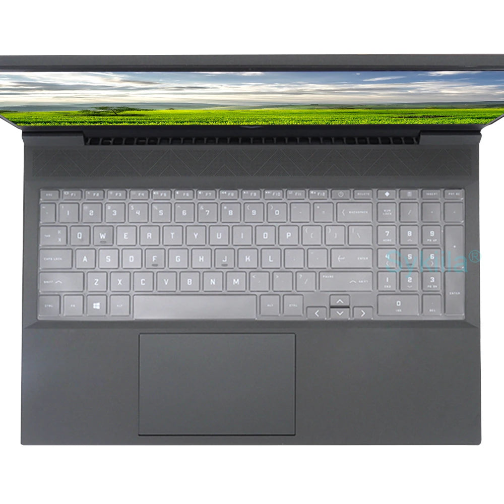 Funda de teclado para HP Victus 16, 15, 16t, 15t, 16z, 15z, 16-d, funda protectora de silicona, accesorios para portátiles gaming de 15.6 y 16.1 pulgadas (2023)