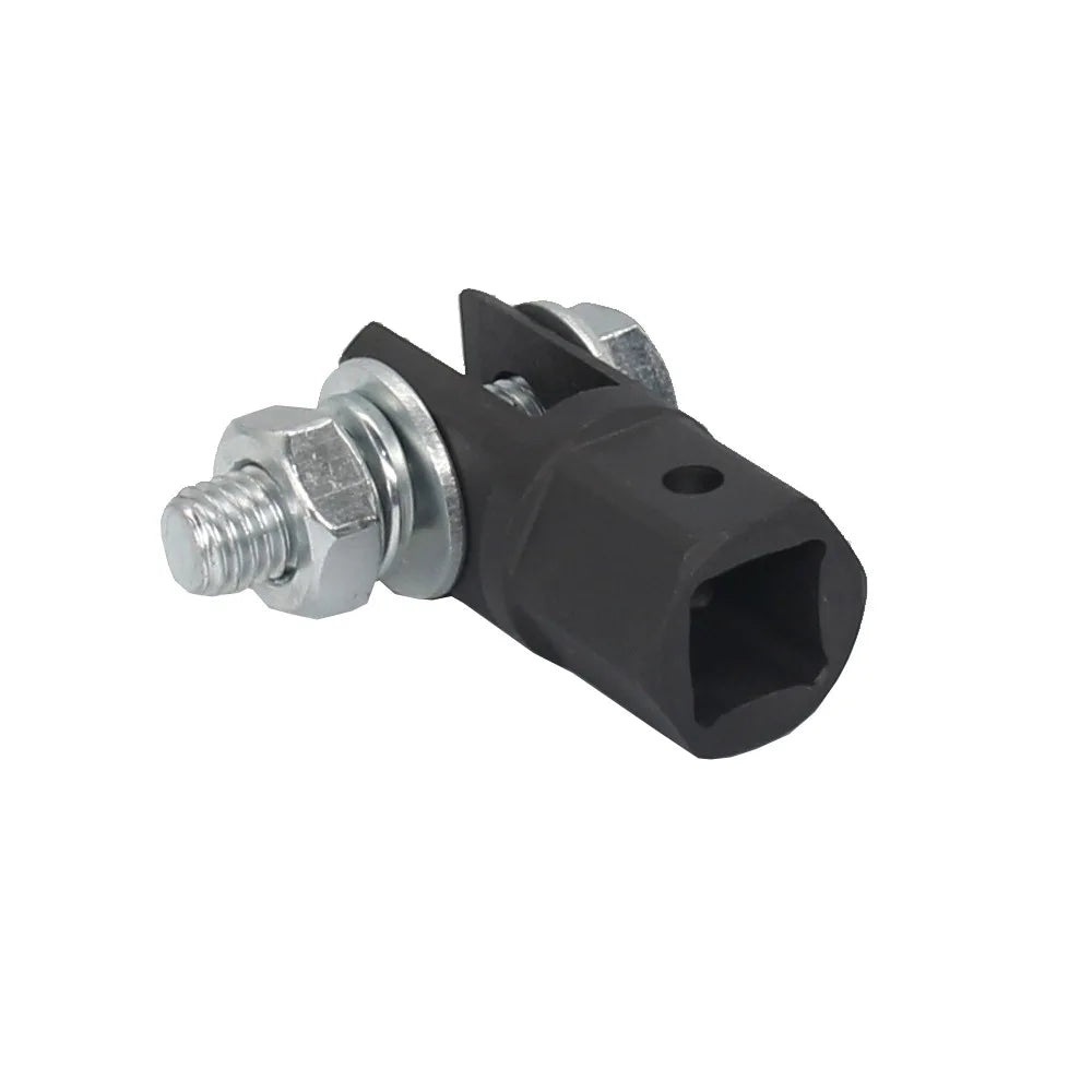 1/2 Inch Scissor Jacks Adaptor Drive Impact Wrench Adapter Tool Jack Shear Chrome Vanadium Steel Adapter Steel Ball Joint Rod