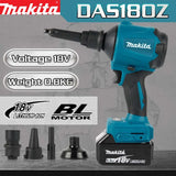 Makita Power Tools Makita 18V Tools DAS180 High-Power Air Dust Blower for Blowing Dust in Narrow Spaces Power Tools 2024