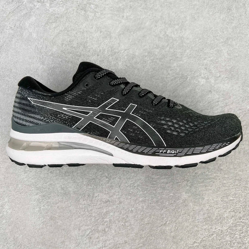 Zapatillas de running todoterreno originales Asics Gel Kayano 28 para hombre, amortiguación, estabilidad y transpirables.