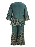 2 Piece Women Sets 2025 New Arrival Plus Size Autumn Winter Matching Sets Top And Pants Suits Outfits Oversized Clothing