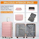 Joyway Travel Luggage Sets, Stylish Carry On Checked Suitcase Set,Sturdy Durable Scratch-resistant,TSA Lock,Spinner Wheels
