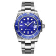 ADDIESDIVE Stainless Steel Watch Men's European and American Business Leisure Quartz Watch Waterproof Outdoor Sports Watch