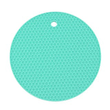 18/14cm Round Heat Resistant Silicone Mat Drink Cup Coasters Non-slip Pot Holder Table Placemat Kitchen Accessories Onderzetters