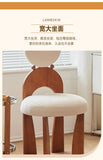 Nordic Bedroom Makeup Chair Modern Dresser Accent Wooden Dining Chair Luxury Relax Minimalist Design Home Furniture Cadeira LLMC