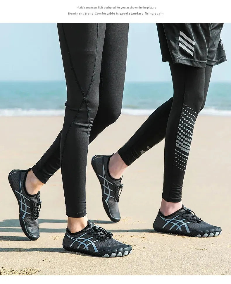 New Men's Hiking Sport Shoes Deep Squat Fitness Shoes Fishing Swimming Wading Shoes Surfing Diving Beach Five-Finger Shoes