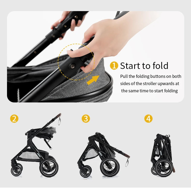Baby stroller 3 in1,four wheel stroller,2 in 1 baby car,Lightweight strollers,Mutifunction Strollers,baby carriage,Poussette