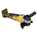 Amoladora angular de cabeza plana sin escobillas DEWALT DCG405, 100/125 mm, batería de litio de 18 V, máquina herramienta de corte