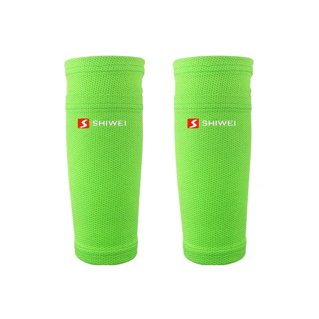 Soccer Shin Guard Pad Sports Knee Pads Calf Sleeve Sock Leg Support Anti-Sprain Football Compression Shin Pads For Adult Kids