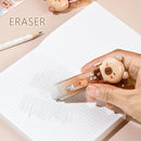 Kit 6pcs Cute Capybara Stationery Set Back To School Material