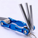 Portable Folding Hex Wrench Allen Set Metal Metric System Torx Hexagonal Spanner Screwdriver Hex Key High Quality Hand Tool