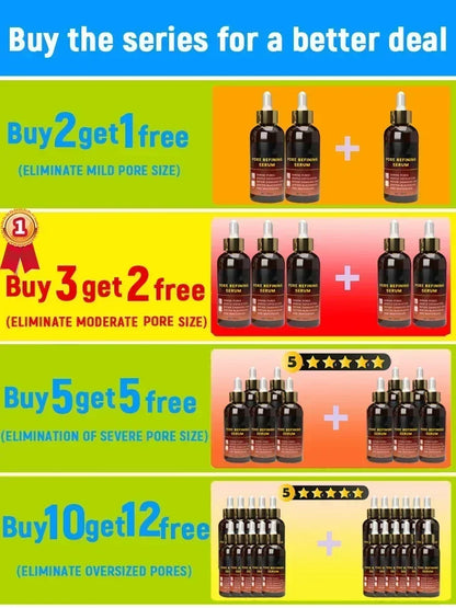 Pore Shrink Face Serum Remove Blackheads Acne Acidity Oil Control Repair Essence Moisturizing Nourish Pores Firming Facial Care