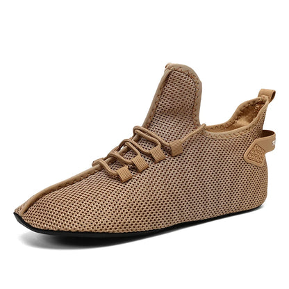 MAEDEF Mens Casual Shoes High Quality Lightweight Running Shoes Man Sneakers Lace Up Flats Shoes Male Outdoor Sports Tennis Shoe