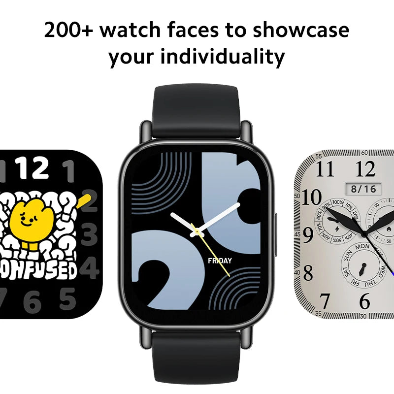 Global Version Xiaomi Redmi Watch 5 Lite 1.96" AMOLED up to 18 days battery built-in GNSS 150+ modes smart watch Bluetooth® call