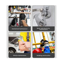 Adjustable Wrench Large Openin Long Handle Universal Spanner Clamp Wrench CR-V Steel Mechanical Workshop Hand Repair Tools