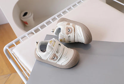 2025 Fashion Toddler Shoes For Baby PU Leather Infant Girl's Sneakers Soft-soled Ergonomics Newborn Boy's Sport Shoes First Step