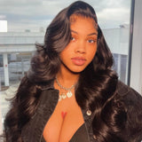 30 40 Inch 13x4 13x6 HD Body Wave Lace Front Wigs Pre-Plucked Loose Wave Lace Frontal Wig Water Wave Human Hair Wigs for Women