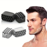 Entrenador de músculos faciales con bola masetera: entrenador de mandíbula de silicona para fortalecer los músculos maseteros y definir la línea de la mandíbula.