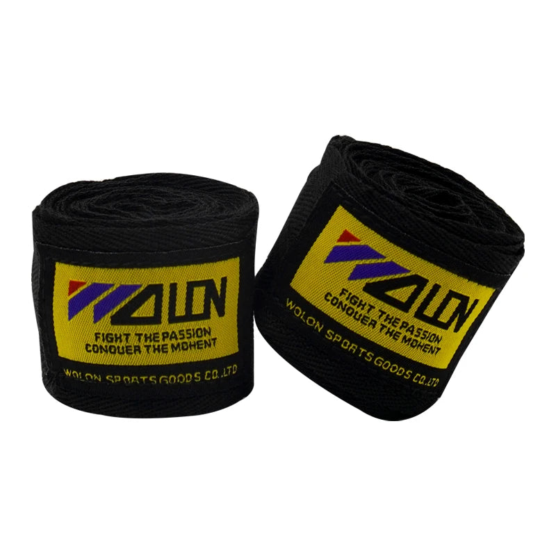 2 vendas de boxeo de algodón de 1,5/2/3/5 m, correa deportiva para Sanda, Kick Boxing, MMA, guantes de mano, cinturón protector, vendas deportivas de boxeo.