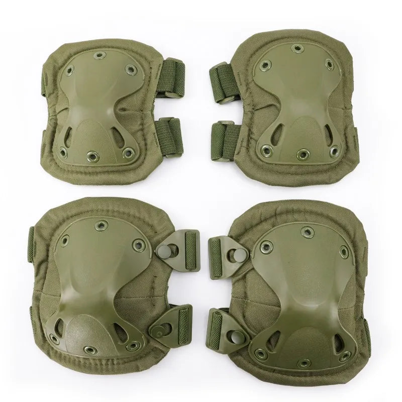 Unisex Camo Tactical Kneepads Elbow Pads Knee Protector For Men Women Outdoor Sports Working Hunting Skating Safety Gear Kneecap