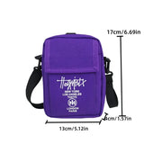 STUY Street Hip Hop Shoulder Slung Cell Phone For Teenagers Japanese Classic Small Magazine Bag 