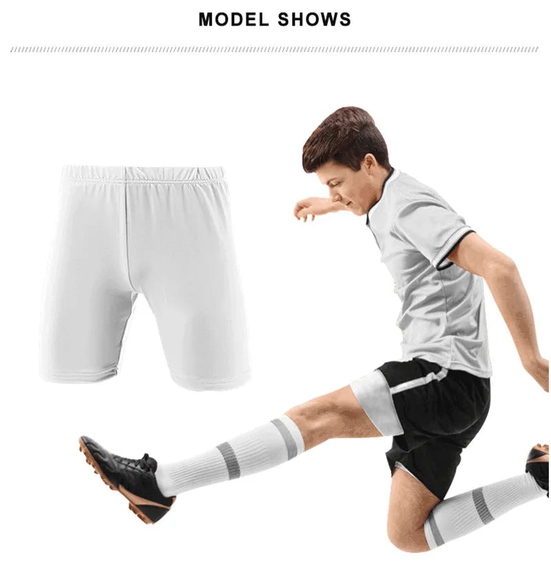 Summer Children Boy Capri Running Tights Pants Kids Basketball Football Soccer Fitness Exercise Sport Cropped Leggings Shorts 40