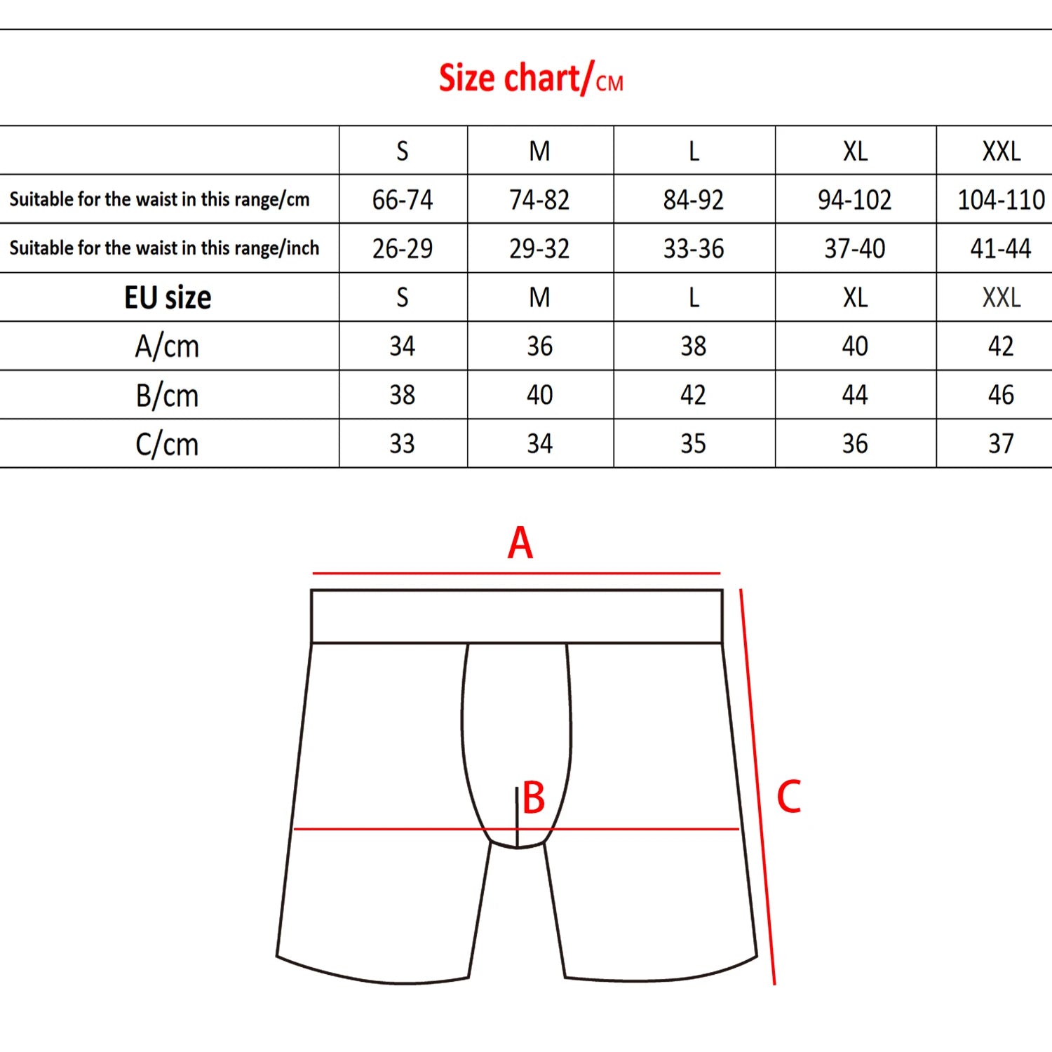 5pcs Set Mid-Long Cotton Boxer Shorts Men Underwear Male Underpants for Men Homme Boxershorts Slips Soft Panties Brand Briefs