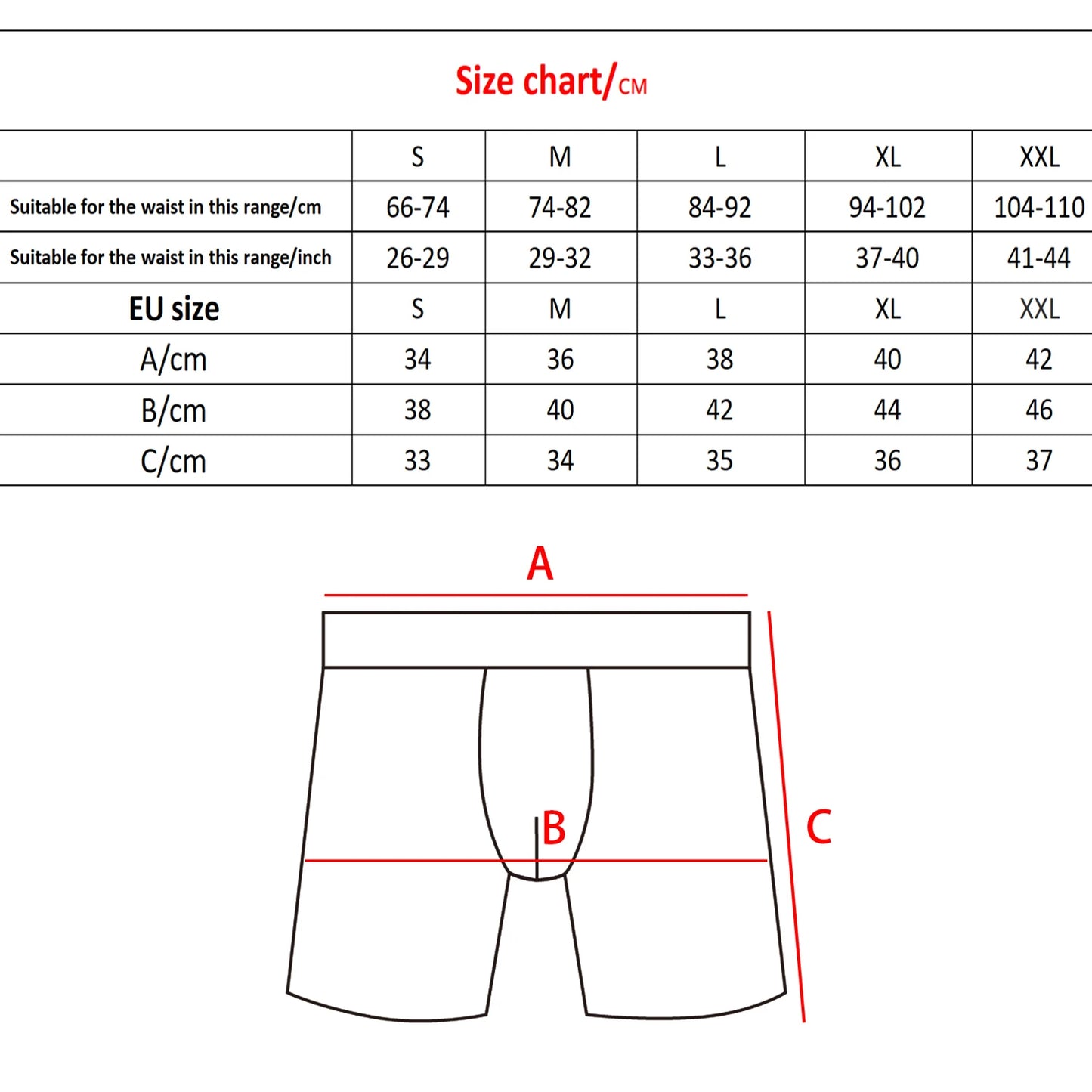 5pcs Set Mid-Long Cotton Boxer Shorts Men Underwear Male Underpants for Men Homme Boxershorts Slips Soft Panties Brand Briefs