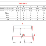 5pcs Set Mid-Long Cotton Boxer Shorts Men Underwear Male Underpants for Men Homme Boxershorts Slips Soft Panties Brand Briefs