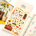 Suatelier City Stickers Korea Scrapbooking DIY Deco Sticker Junk Journal Supplies Planner Diary Photo Album Craft Material