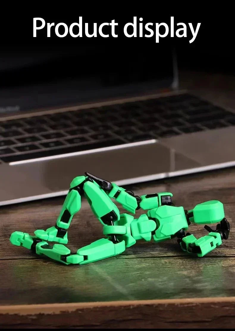 Multi-Jointed Movable Shapeshift Robot 2.0 3D Printed Mannequin Dummy 13 Action Figures Toys Kids Adults Parent-children Games