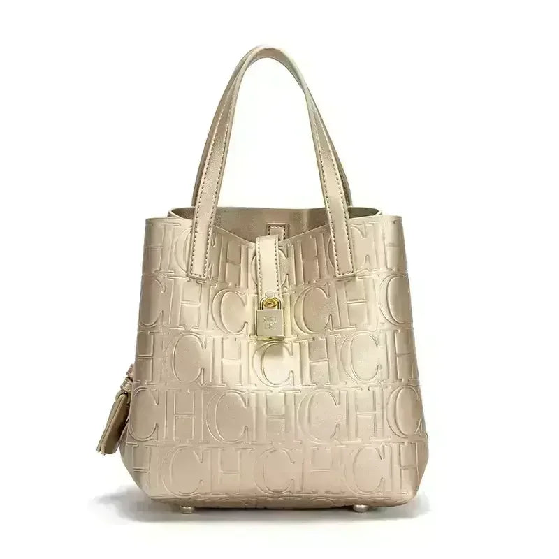 CH Brand Women's Handbag Large Capacity, Letter Elements Women's Handbag 2025 Classic Fashion Shoulder Bag