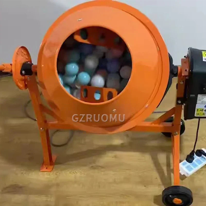 63L Electric Concrete Mixer Multifunctional Vertical Feed Blender Household Construction Industry Cement Mortar Mixing Equipment