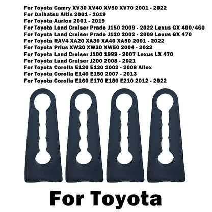 Universal Door Lock Damper Buffer Deadener Seal Shock-Absorbing Damping Protector 2004 2020 2023 2024 For Toyota Nissan VW