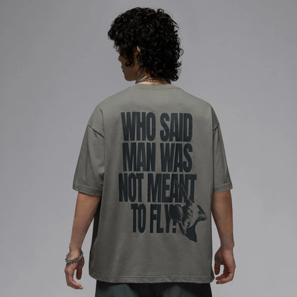 NIKE 2025 Men's AS M J SS OS TEE GCEL Knitted T-shirt IH0833-029