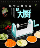 Spiralizer Vegetables Slicer Cheese Vegetable Grater Shredder Zucchini Noodle Maker Spaghetti Spiralizer