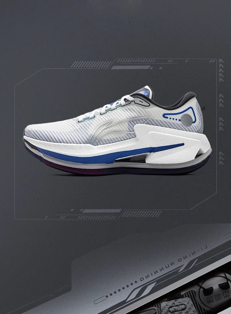 Li-Ning Men's FURIOUS RIDER 8 Stability Running Shoes BOOM Anti-slip Cushion LiNing Stable Support Sport Shoes Sneakers ARZV005