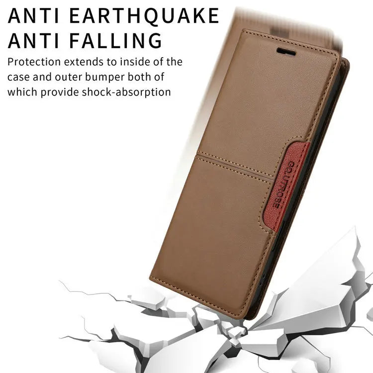 For Poco X7 X6 M7 Pro F7 X 7 5G 4G Leather Flip Case Anti-theft Wallet Card Funda Xiaomi Poco M6 M5s M3 X3 NFC X5 F 6 Book Cover