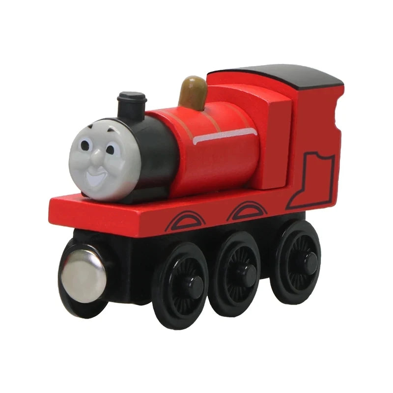 Thomas And Friends Wooden Trains Magnetic Connectable Track Trains Toys Handel Molley Lady Diesol Oliver Donald Educational Toys