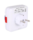 Temporizador de 24 horas para UE/EE. UU., enchufe con temporizador, conexión a tierra mecánica, programable, con cuenta regresiva inteligente, interruptor de bucle, apagado automático
