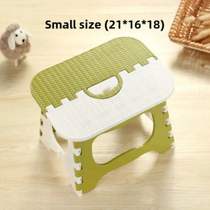 Amazing Folding Portable Lightweight Step Stool  Chairs Bathroom Kitchen Garden Folding Chair Plastic Outdoor Stool