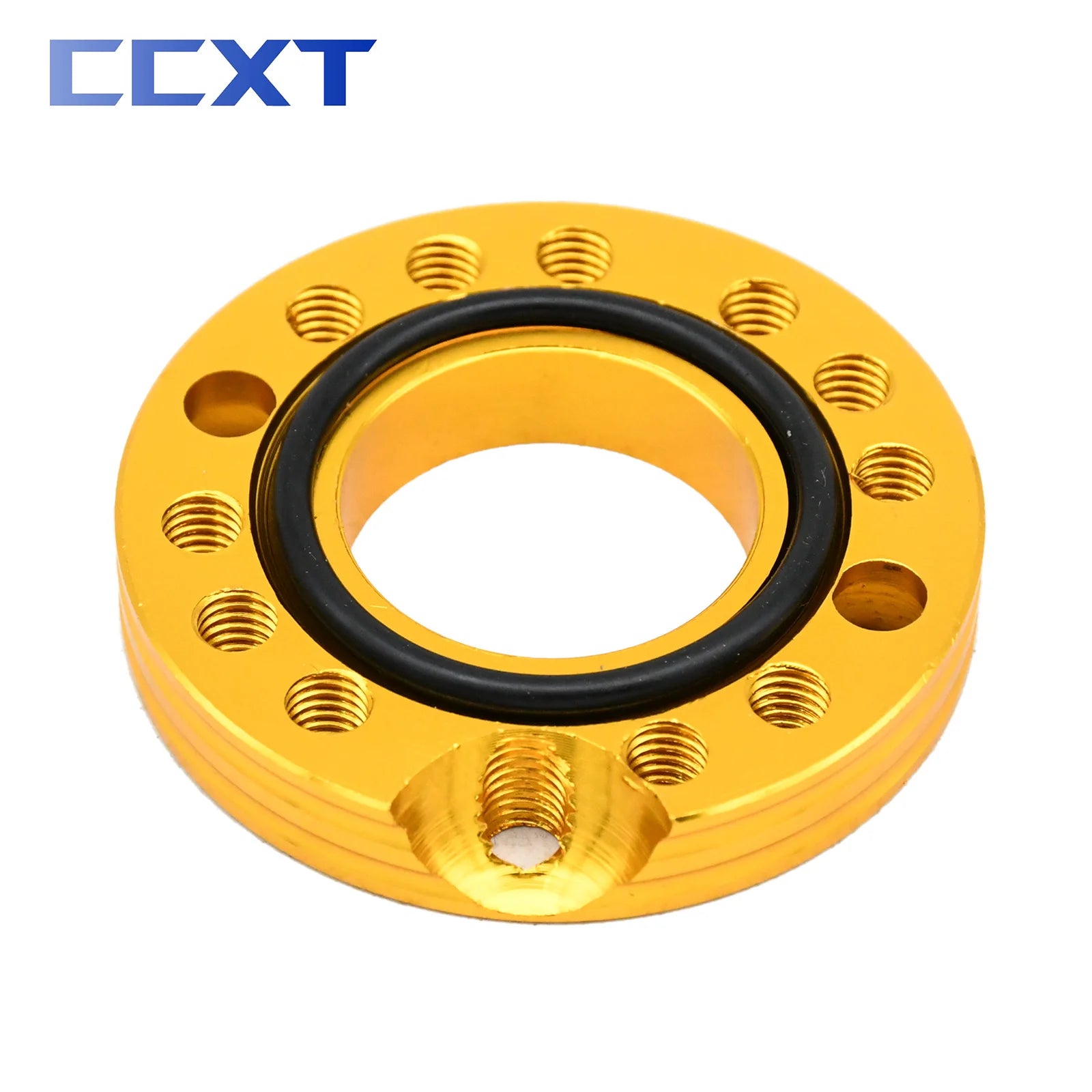 28mm CNC Carb Adjuster Carburetor Inlet Manifold Spinner Plate Adapter For Motorcycle ATV KTM Honda Yamaha Kawasaki Universal
