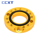 28mm CNC Carb Adjuster Carburetor Inlet Manifold Spinner Plate Adapter For Motorcycle ATV KTM Honda Yamaha Kawasaki Universal