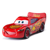 Disney Pixar Cars Toys Racing Lightning McQueen Jackson Storm Mater Sheriff 1:55 Diecast Model Car Toy Children Birthday Gift