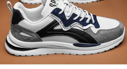 Oulylan Lightweight Running Shoes For Men 2024 Designer Mesh Casual Sneakers Lace-Up Male Outdoor Sports Tennis Shoe