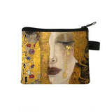Oil Painting Coin Purse DIY Coin Bag Women Lipstick Card Keys Holder Money Bag Ladies Wallet Handbags For Women Small Kids Bags
